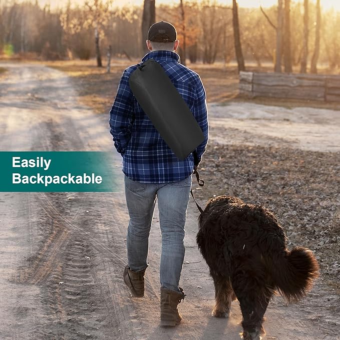 Ownpets Collapsible Dog Crate, 30 inch Portable Travel Dog Crate for Medium Dogs, 4-Door Foldable Pet Kennel with Durable Mesh Windows & Soft Mat