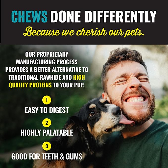 etta says! Premium Crunchy 4.5" Elk Dog Chews - Grain-Free Dog Treats, Good for Teeth, Easy to Digest - Made in The USA (36 Count Pack of 1)