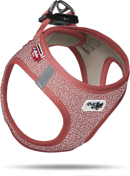 Curli Vest Harness Merino Red L