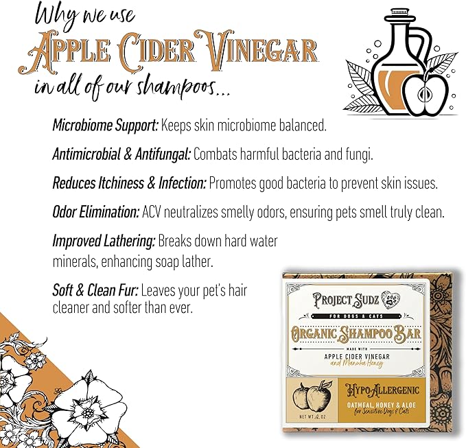 Gentle All Natural Dog Shampoo | Liquid Shampoo for Dogs | Lavender