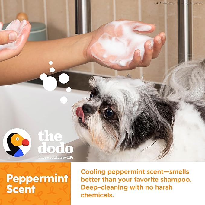 The Dodo Itch Relieving Shampoo & Spray Twin Pack for Dogs; 12oz Itch Relief Dog Shampoo + 12oz Itchy Dog Spray with Lavender and Chamomile; Vegan, Cruelty-Free, No DEA, MEA, SLS or Parabens