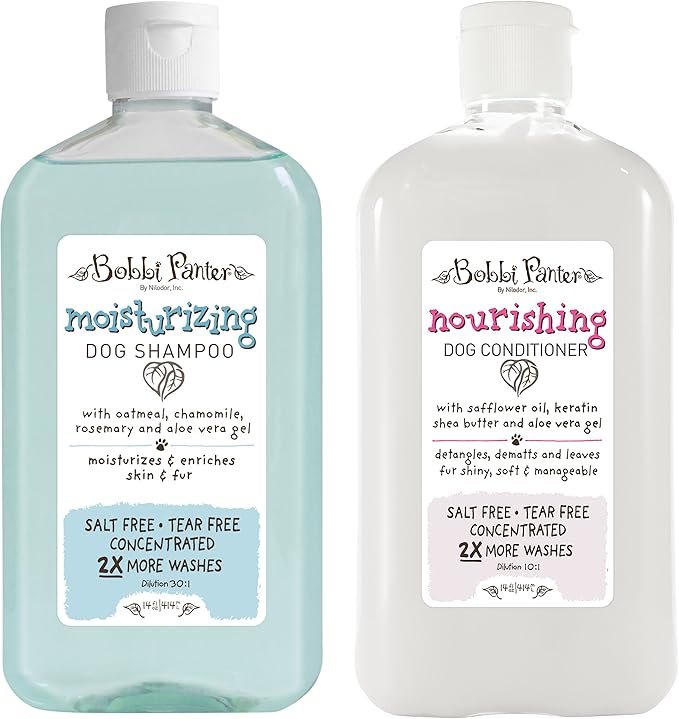 Bobbi Panter Natural Moisturizing Dog Shampoo and Nourishing Conditioner