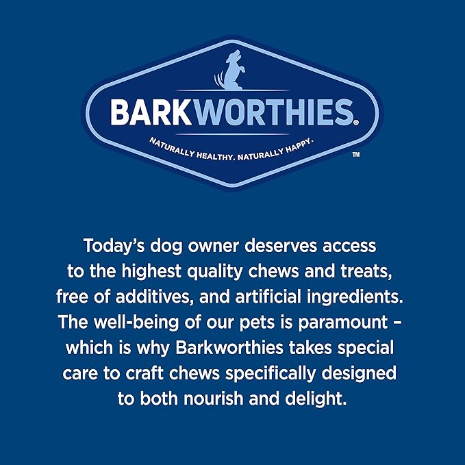 Barkworthies Healthy Dog Treats & Chews Puppy Dog Variety Pack (5 Chews) - Protein-Rich, All-Natural, Easily Digestible, Rawhide Alternative - Promotes Dental Health - Great Gift for All Dogs