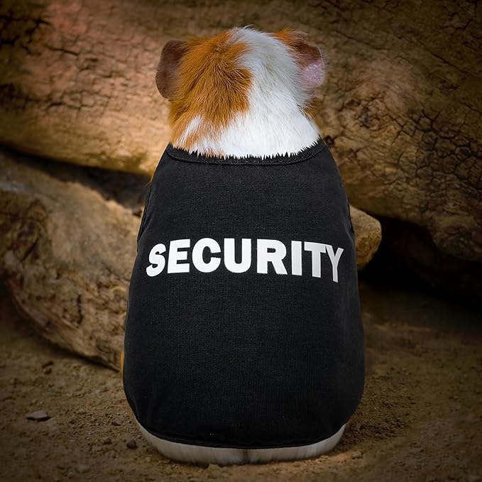 Guinea Pig Clothes - 2 Pack Cute Small Animal Vest Clothes for Rat Rabbit Chinchilla Ferret Kitten Chihuahua - Soft Breathable T-Shirt Pet Costume