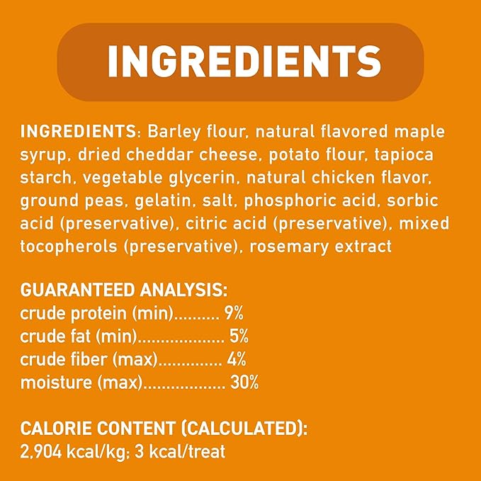 Cloud Star Tricky Trainers Chewy - Cheddar, 4 Pack of 5 oz Bags