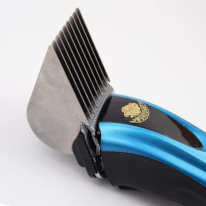 Clipper Guard Comb Set for Size 10 Blade, 9 Piece, Made of Stainless Steel, Suitable for Dog, Cat Grooming