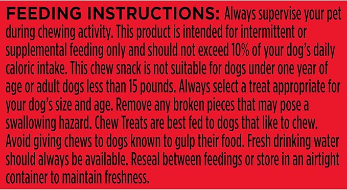 Milk-Bone Comfort Chews, Rawhide Free Dog Treats with Unique Chewy Texture and Real Beef, 9 Chews (Pack of 4), Easy on Digestive System