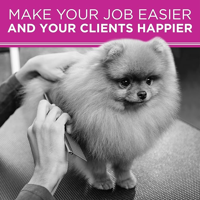 TropiClean PerfectFur Dog Conditioner for All Coats| 10:1 Concentrated Groomer Gallon| Made in The USA| 1 Gallon