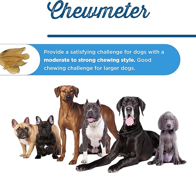 Best Bully Sticks All-Natural Cow Ears for Dogs, 15 Pack - High Protein, Easily digestible Dog Chew Treats - Single Ingredient Grass-Fed Beef