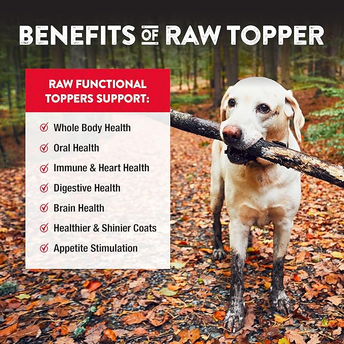 Northwest Naturals Freeze-Dried Beef Blood Functional Topper - for Dogs & Cats - Healthy, 1 Ingredient, Human Grade Pet Food, All Natural - 3.5 Oz (Pack of 1)