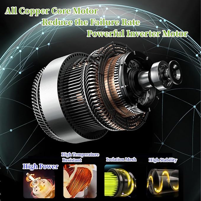 Dog Dryer, Pet Grooming Multi-Function Hair Dryer with Adjustable Speed and Temperature Controller (Blue/update)