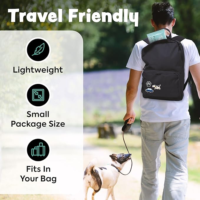 Bark & Clean Dry Dog Wipes, Dog Grooming Supplies - Unscented Non-Woven Dog Cleaning Wipes - Hypoallergenic Dog Wipes for Paws and Butt - Liquid and Chemical Free Pet Wipes - 50