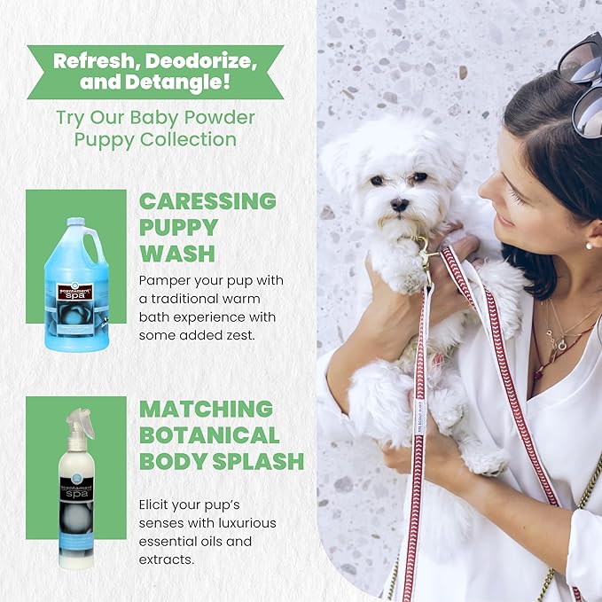 Best Shot Scentament Spa Botanical Body Splash, Baby Powder, 8 oz