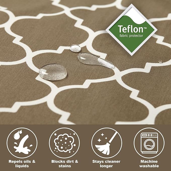 MidWest Homes for Pets Dog Crate Cover, Privacy Dog Crate Cover Fits Midwest Dog Crates, Crate Cover Only; Machine Wash & Dry; Brown Geo Print; 42 inch