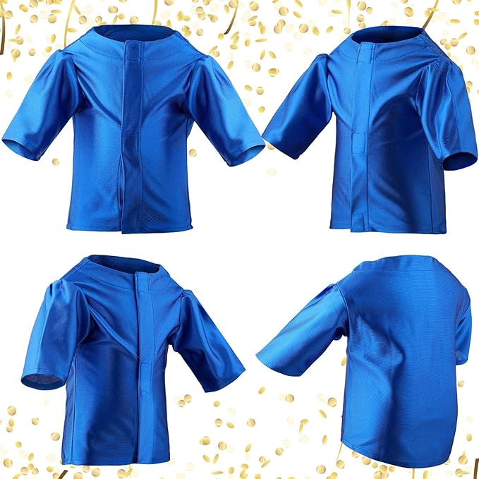 Dog Graduation Cap and Gown 2025 Washable Pet Graduation Costume for Dog Cat Shirt and hat(Royal Blue)