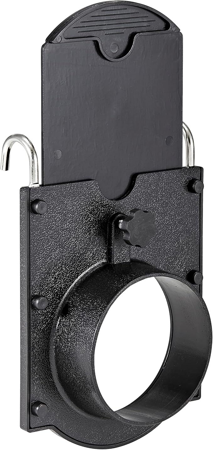 Dog Grooming Cage Dryer Hanger - Air Hose Cage Hanger with Door - Regulates Air Flow for Groomers - Compatible with B-Air Grizzly Duct Drying Kit