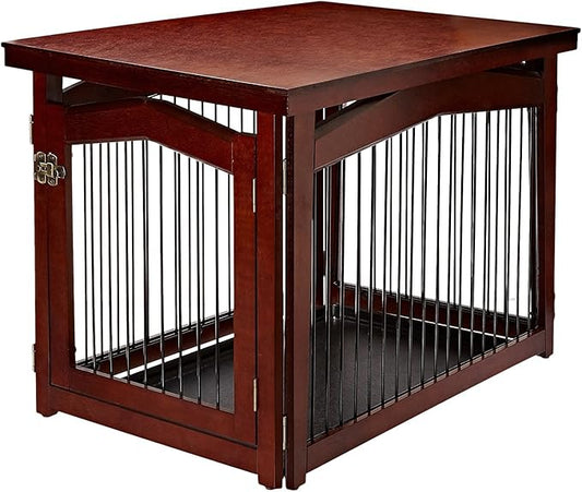 Merry Pet 2-in-1 Configurable Pet Crate and Gate, Medium