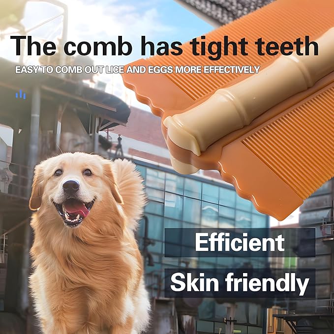 5 Pack Dog Slicker Brush,Wooden Handle Grooming Brush for Shedding & Grooming Short Long Haired Pets,Removes Loose Fur, Undercoat, Tangled for Sensitive Skin of Cats,Easy to Cleaning