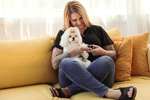 Andis 66820 EasyClip 2-Speed Pet Nail Grinder, Blue