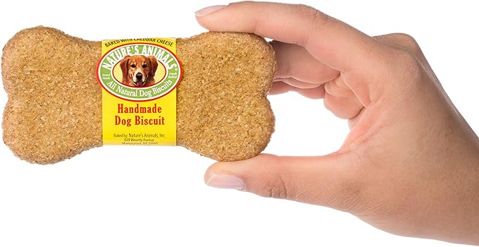 Nature's Animals Original Bakery Biscuits, All Natural Dog Treats, 24 Count