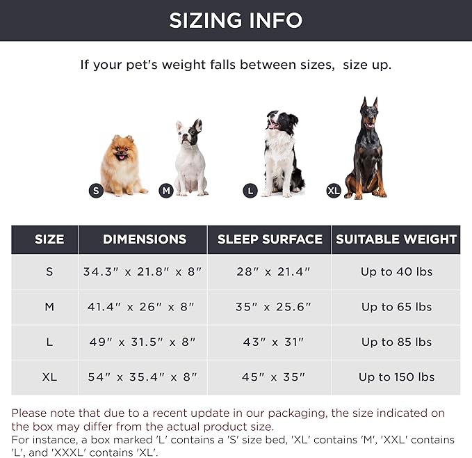 Bedsure Medium Elevated Cooling Outdoor Dog Bed - Raised Dog Cots Beds for Medium Dogs, Portable Indoor & Outdoor Pet Hammock Bed with Skid-Resistant Feet, Frame with Breathable Mesh, Green, 43 inches