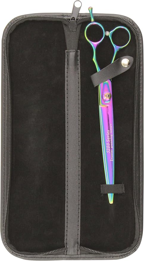 Master Grooming Tools 5200 Rainbow Series Shears — High-Performance Shears for Grooming Dogs - Straight, 8½"