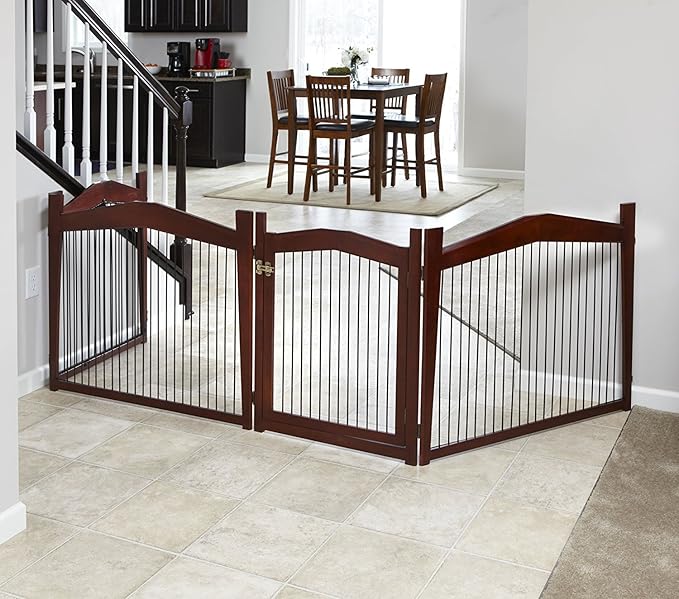 Merry Pet 2-in-1 Configurable Pet Crate and Gate, Medium
