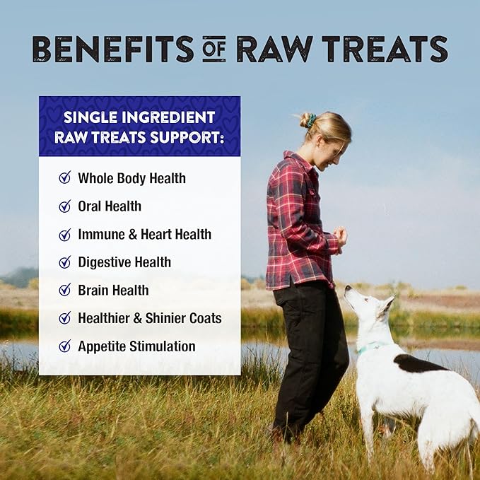 Northwest Naturals Raw Rewards Freeze-Dried Pork Heart Treats for Dogs and Cats - Bite-Sized Pieces - Healthy, 1 Ingredient, Human Grade Pet Food, All Natural - 10 Oz