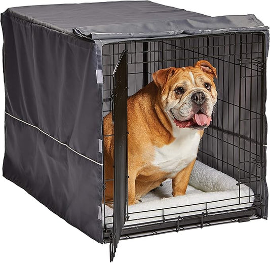 Midwest Dog Crate Cover, Privacy Dog Crate Cover Fits Midwest Dog Crates, Machine Wash & Dry