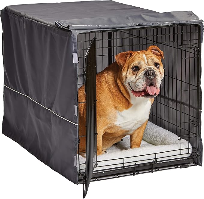 Midwest Dog Crate Cover, Privacy Dog Crate Cover Fits Midwest Dog Crates, Machine Wash & Dry