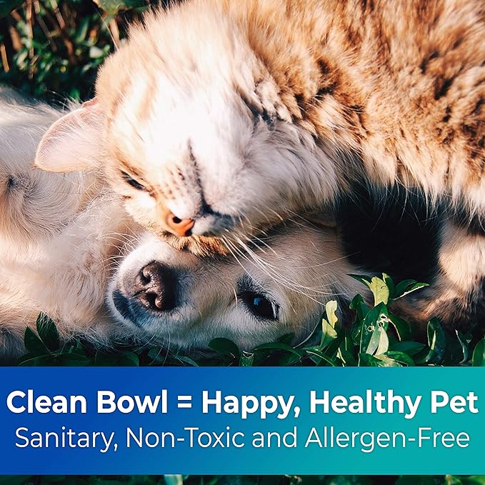 Vet-Grade Biodegradable Disposable Tan Kraft Pet Bowls Bulk 100 Pk 8 Oz/1 Cup. Non-Toxic Food and Water Dishes for Puppies, Small Dogs or Cats. Sturdy and Leakproof for Healthy Pets!