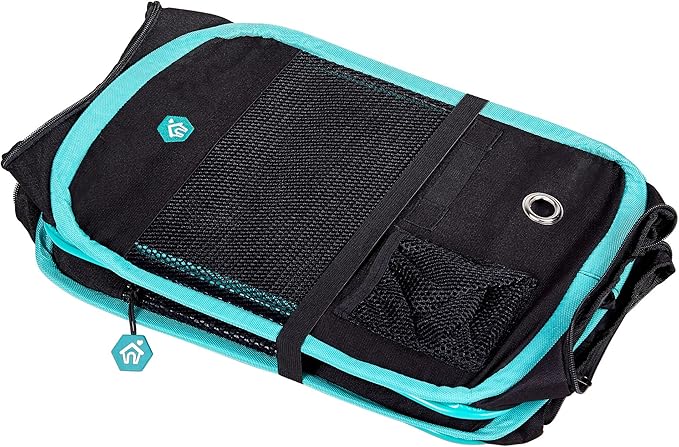 Deluxe Premium Pet Dog Playpen Portable Soft Dog Exercise Pen Kennel with Carry Bag for Dogs, Cats, Kittens, and All Pets (Small, Black)