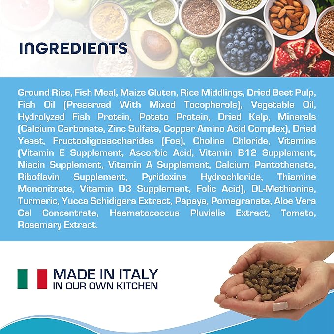 Forza10 Active Depura Daily Life Protection Dry Dog Food, Limited Ingredient Gluten Free All Natural Ingredients Omega 6 Vet Recommended Dog Food (Fish, 22 Pounds)