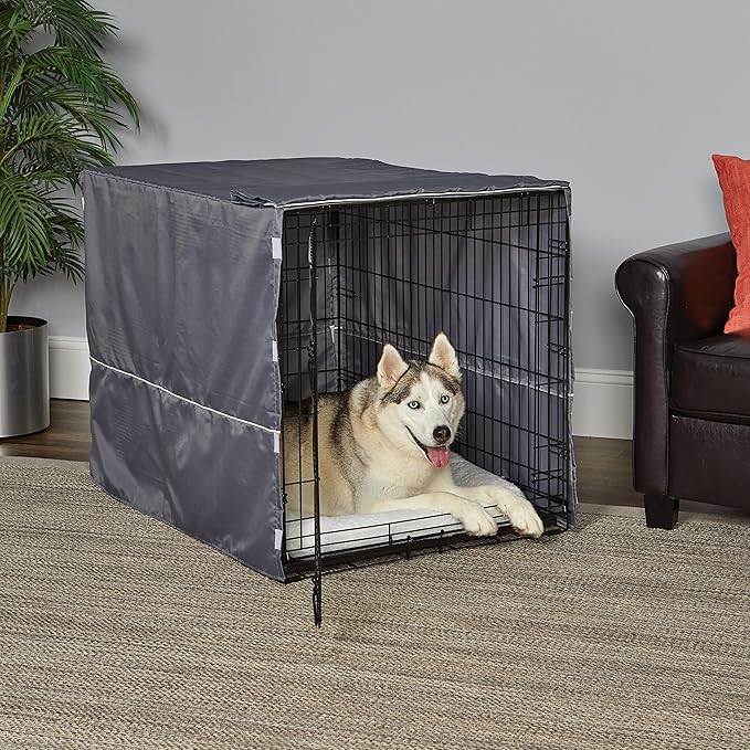 Midwest Dog Crate Cover, Privacy Dog Crate Cover Fits Midwest Dog Crates, Machine Wash & Dry