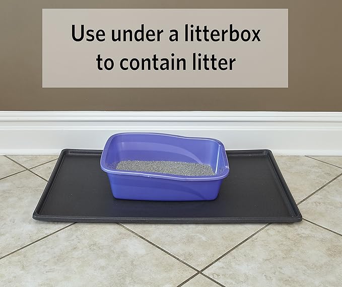 MidWest Homes for Pets Replacement Dog Crate Pan for MidWest and New World Dog Crate Black 30 Inch