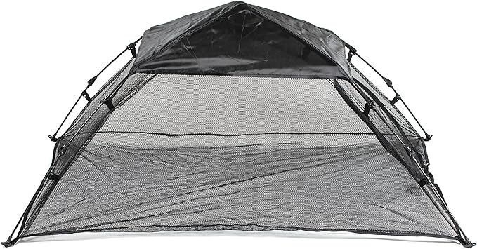 Cat Tent - Outdoor Mini Pet Play House - Portable Animal Enclosure with Securing Pegs and Carry Bag - Complete with Collapsible Food Bowl