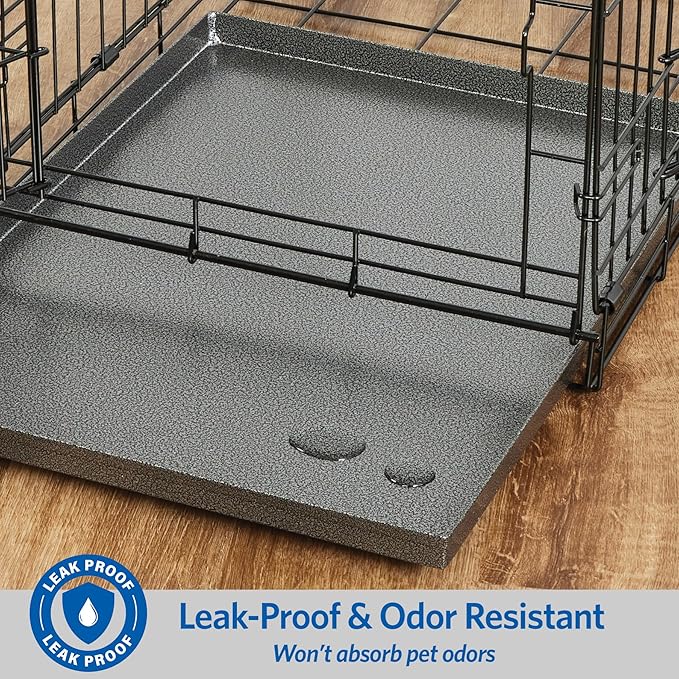 MidWest Homes for Pets Metal Dog Crate Replacement Pan; 36 inch
