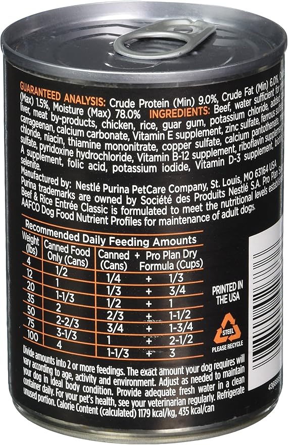 American Distribution & Pro 13Oz Beef Dog Food - Tv164116, 1Count