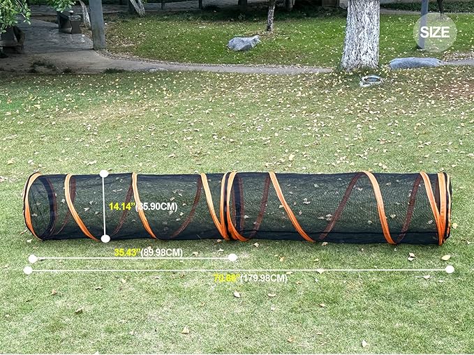 Pet Cat and Dog Tunnel Tent Foldable Pet Tent Outdoor Pop Up Pet Playpen Cage Fences House (Styles 3)