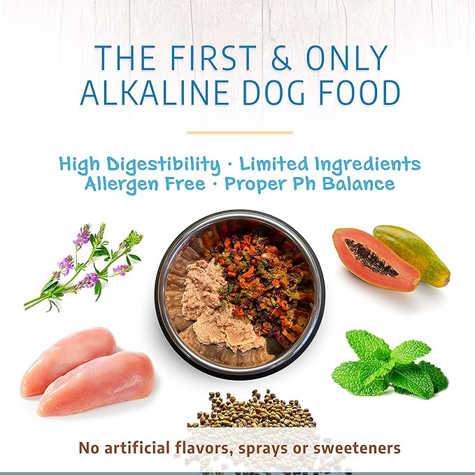 Canine Caviar Open Range Dog Food | Limited Ingredient Alkaline Holistic Dog Food – All Life Stages | Gluten Free, Ultra-Premium Dog Food | Healthy Skin & Coat | Buffalo & Chickpea – 4.4 lbs