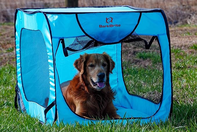 Bark Brite Pop Open Collapsible Travel Crate in 2 Sizes (Extra Large)