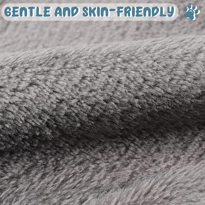 Shappy Dog Grooming Hammock Harness Pet Hammock Helper Towel Dog Restraint Bag Cat Grooming Sling Holder for Nail Trimming Clipping Bathing Washing(Middle,Gray)