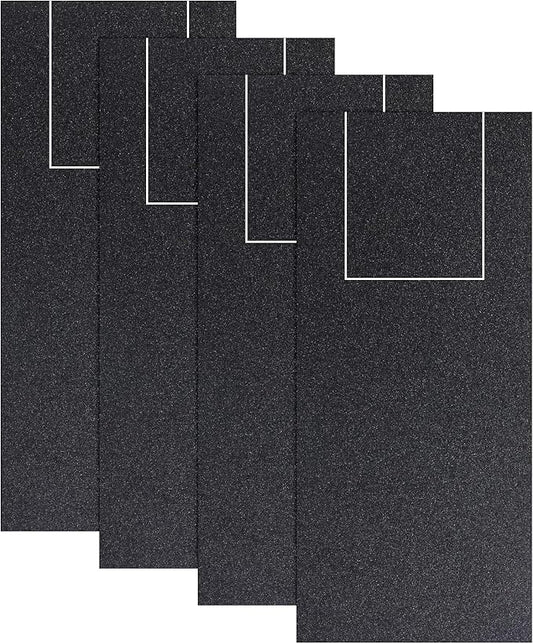 4 PCS Dog Nail Scratch Board Sandpaper Replacement 20.79 * 9.21 inch, Self-Adhesive Sandpaper, Suitable M-Shaped Dog Scratch Pad with Treat Box, XL Size