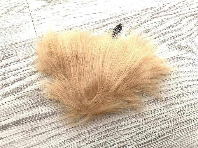 Pet Costume Dog Wig, Dog Clothes with Collar & Tie Head Wear Apparel Toy for Halloween, Christmas, Parties, Festivals (Cat Brown Wig)