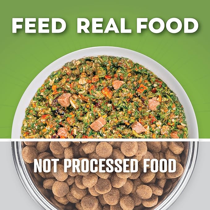 Dr. Harvey's Beef & Garden Veggies Dog Food, Human Grade Whole-Grain Dehydrated Dog Food with Freeze-Dried Beef (5.5 Ounces, Trial Size)