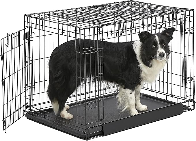 MidWest Homes for Pets Ovation Double Door Dog Crate, 36-Inch