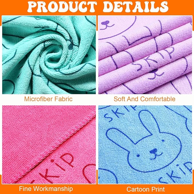 Peryiter 8 Pcs Dog Drying Towels Bulk 55'' x 28'' Pet Grooming Absorbent Microfiber Dog Bath Towels Quick Drying Puppy Bathing Towel for Small Medium Large Cats Pets Bathing Grooming(Colorful)