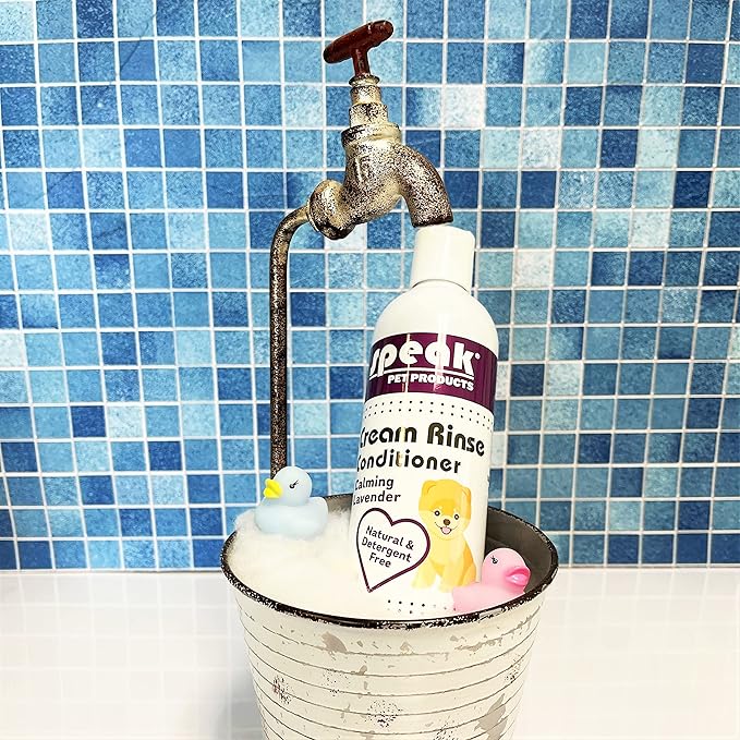 Dog Natural Cream Rinse Conditioner, Lavender, 17oz