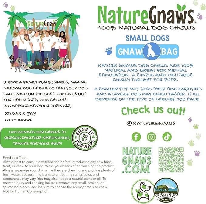 Nature Gnaws Variety Pack for Small Dogs (12 Count) - Bully Sticks, Beef Tendons and Tripe Twists for Dogs - Natural Long Lasting Beef Dog Chew Bones - Rawhide Free