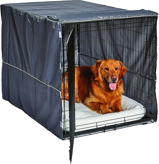 Performance Tool New World Pet Products Midwest Dog Crate Cover, Privacy Dog Crate Cover Fits Midwest Dog Crates, Machine Wash & Dry